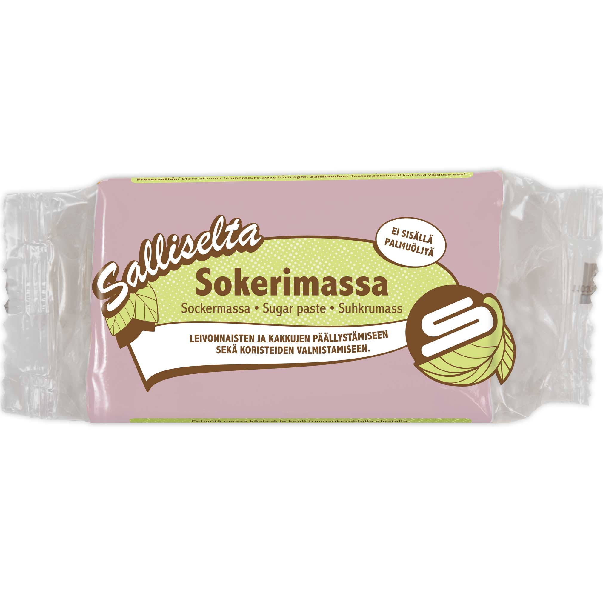 Sokerimassa lila 250g