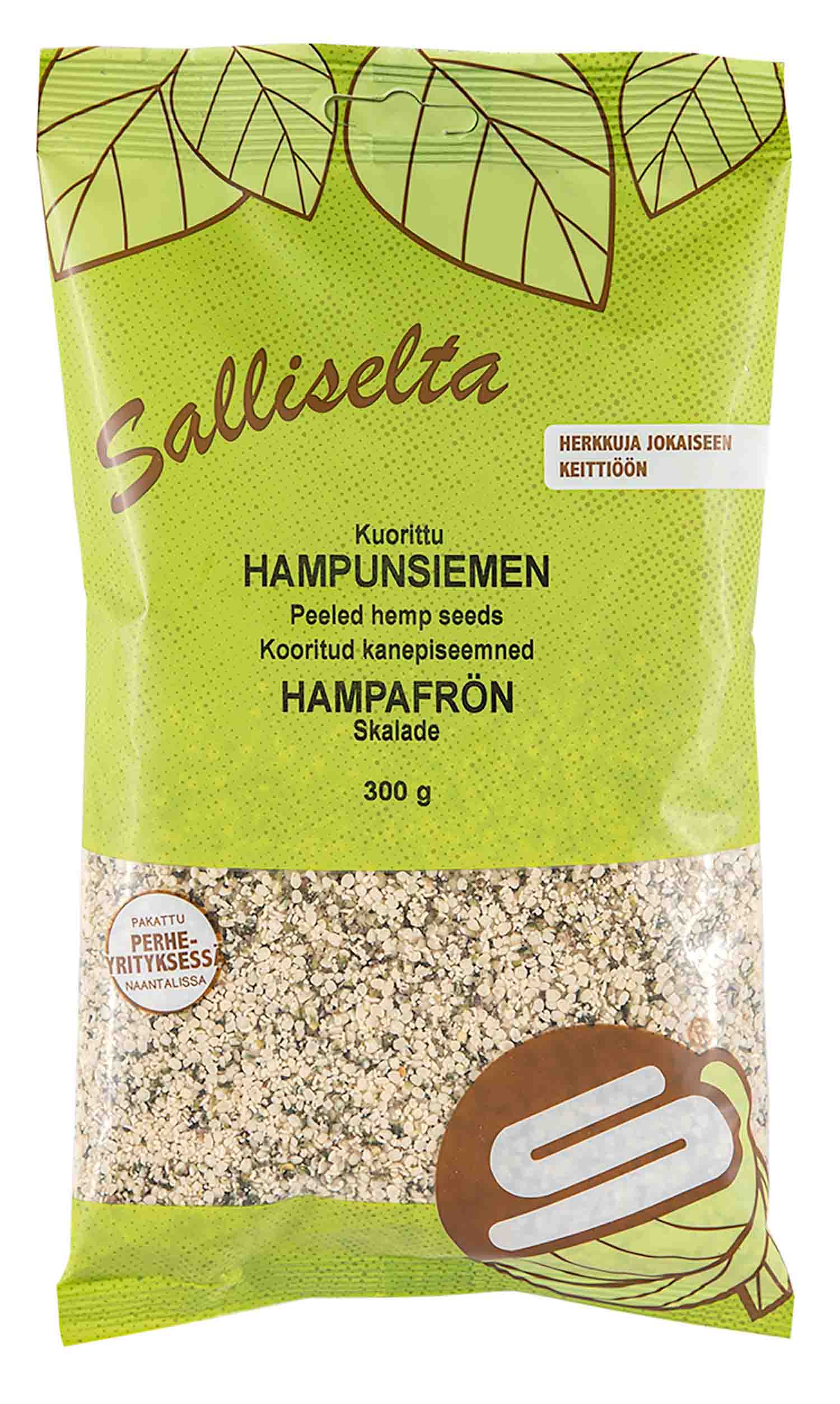 Hampunsiemen kuorittu 300g